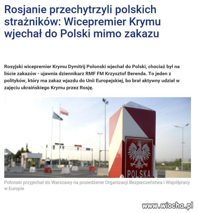 Spokojnie oddzielimy terrorystów od imigrantów...