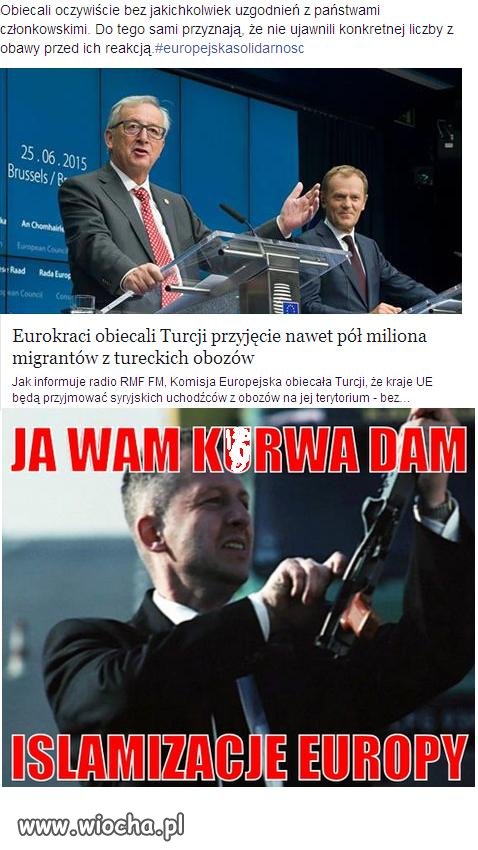 Przyjmiemy uchodźców bez uzgodnień z państwami UE