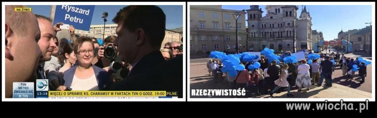 Petru który ma świetne sondaże.