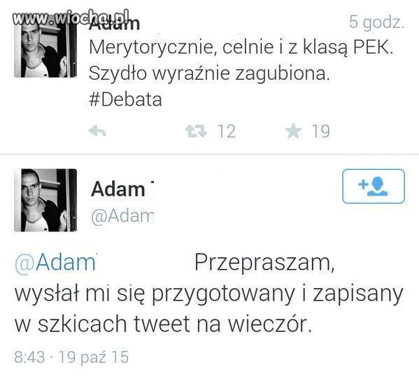 Falstart przed debatą