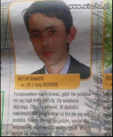Bajer Brajera pisany chyba Brajlem-sensu nie widać