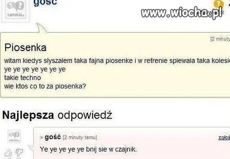 Ye ye ye...