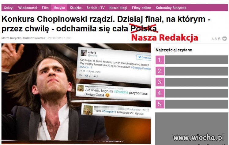 Wasza Redakcja to nie jest POLSKA...