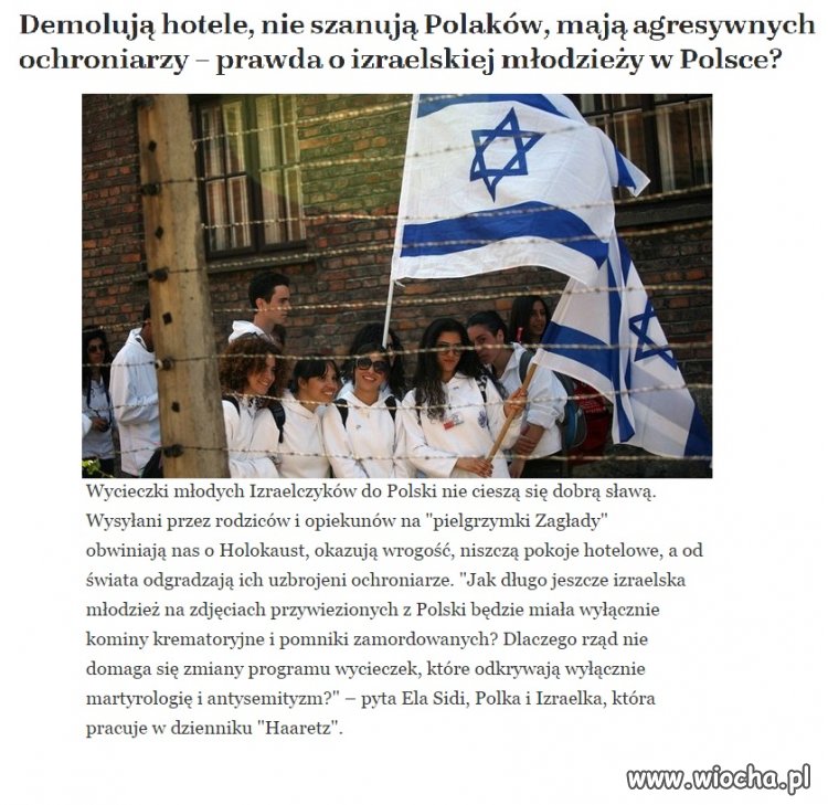 Demolują hotele , nie szanują Polaków.