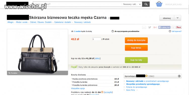 Teczka biznesowa męska...