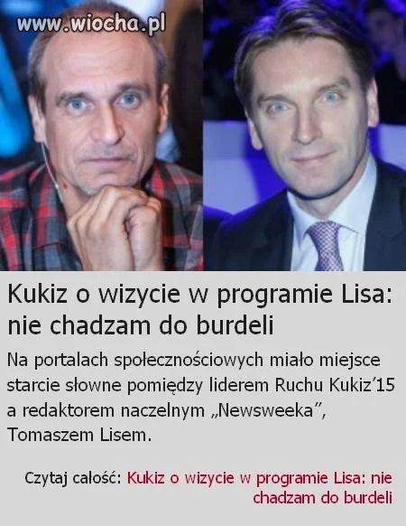 Kukiz nazwał sprawę