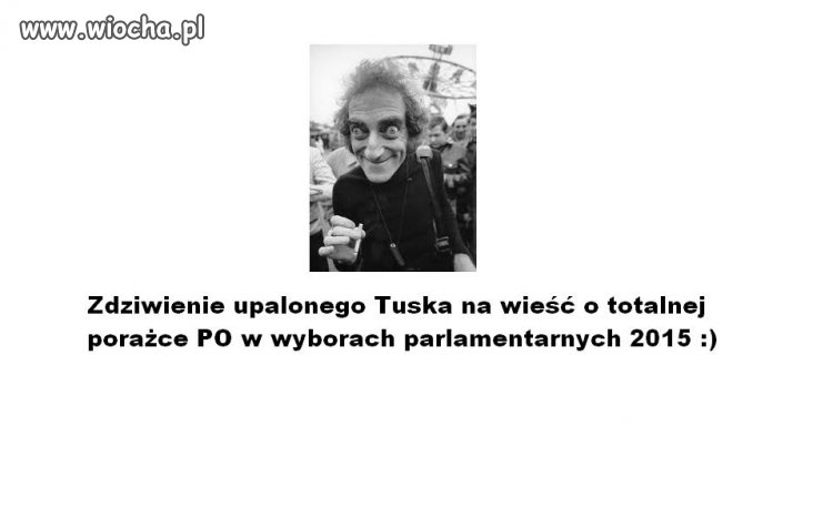 To się chłopisko zdziwiło ha ha! 