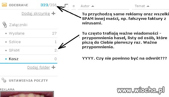 Paradox... dzisiejszej poczty elektronicznej.