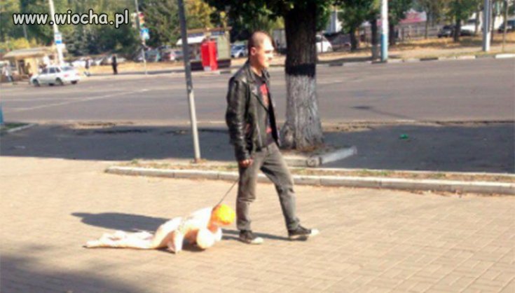 Z niewolnicą na spacerze