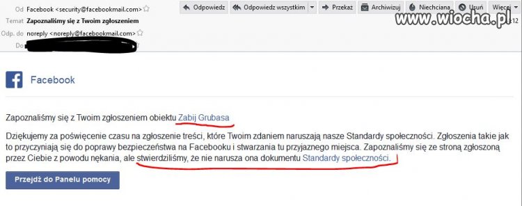 Standardy Facebooka
