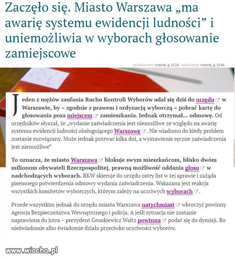 Dzień bez oszustwa dla POpaprańców