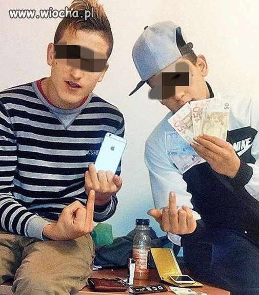 Nastoletni "emigranci" okradają Niemców