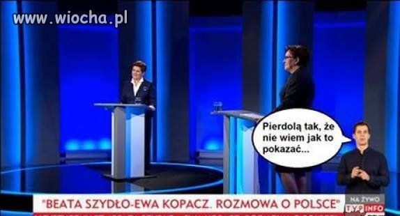 Wczorajsza debata