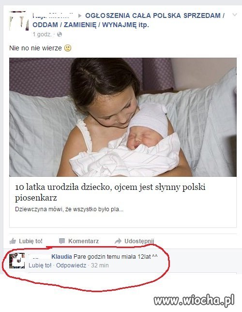 SPAM na facebooku naciągacze.