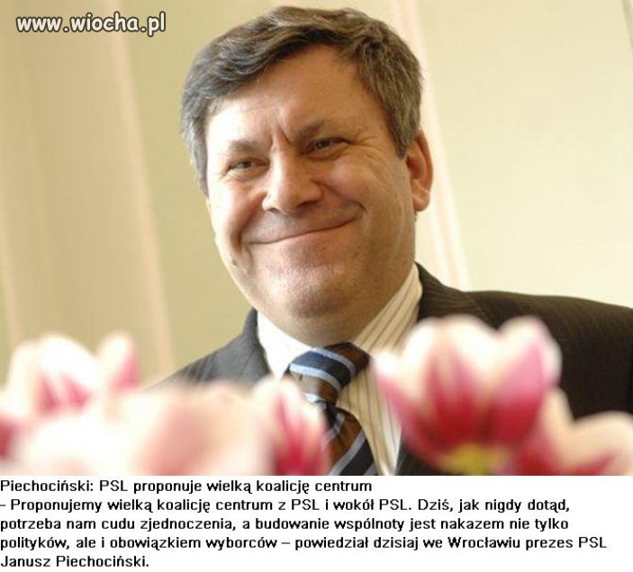 PSL - nie ważne z kim, ważne by rządzić!