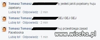 Zwróć uwagę dziecku by nie klął na fb...