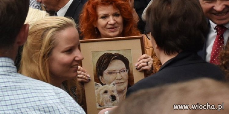 "to jest ta gensiorka z belwederu"? 