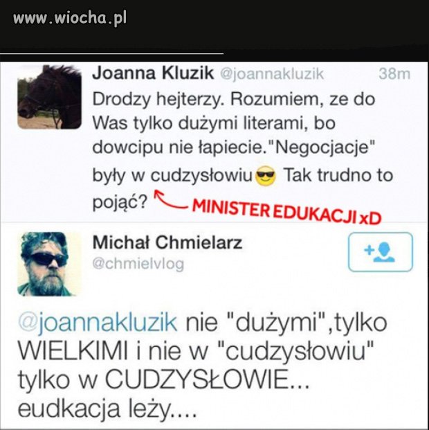 Zdolna pani minister 