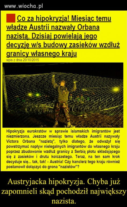 *Miszczowie* hipokryzji