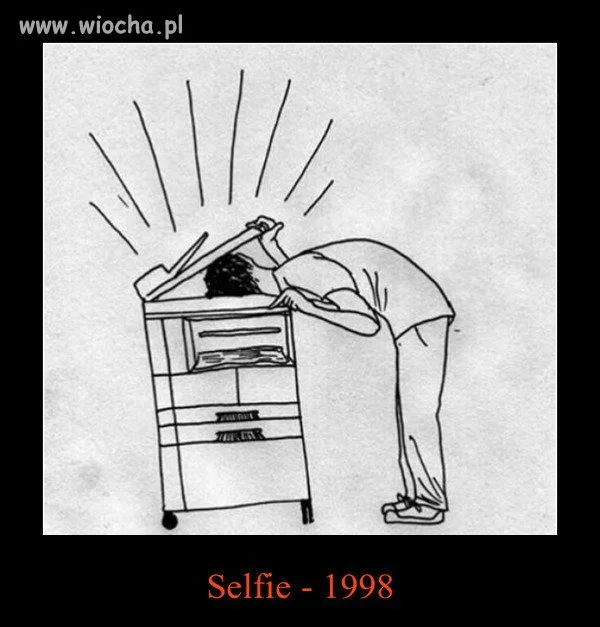 Selfie w 1998 roku