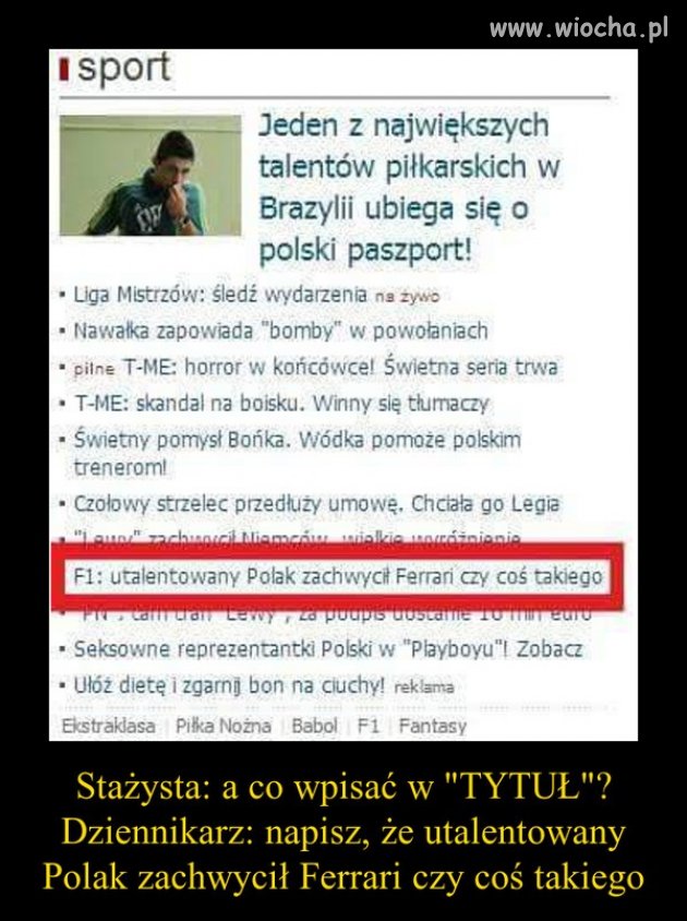 Zrozumiał to dosłownie