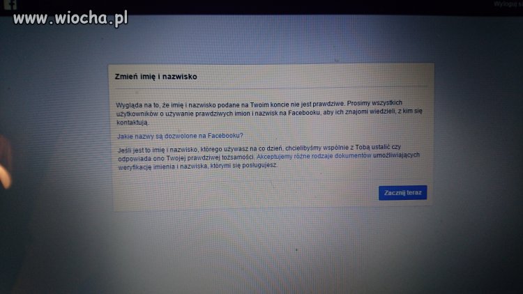 Niespodzianka od FaceBooka
