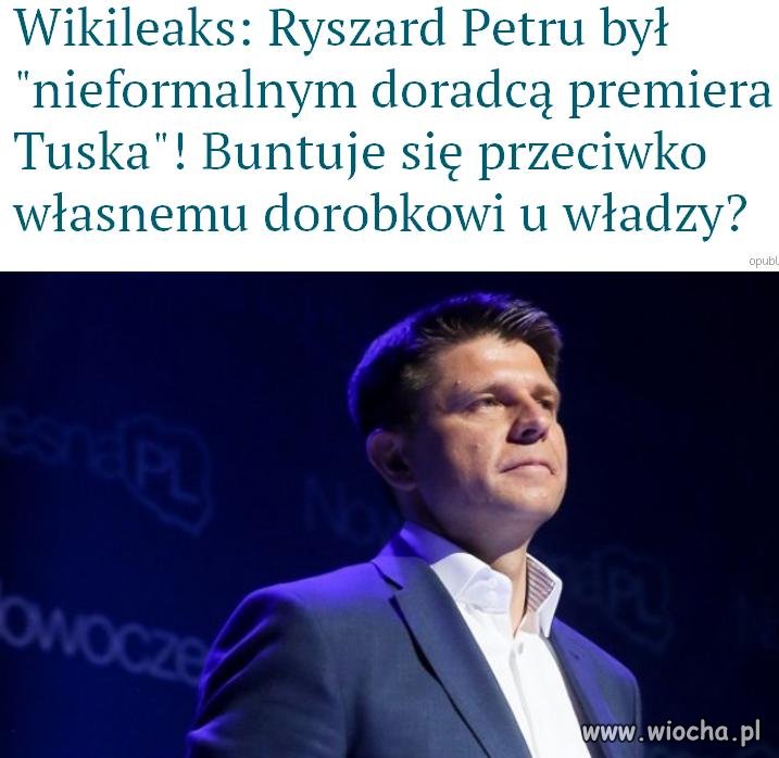 Zapomniał biedaczyna, że był