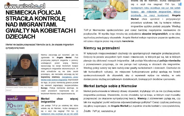 Markela jest starą, głupią kobietą...