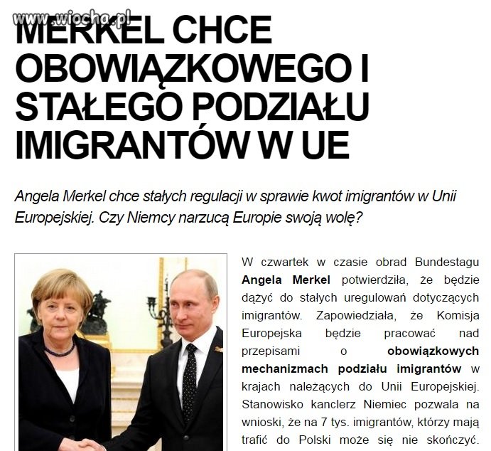 Dzięki PO i zgodzie na islamskich imigrantów