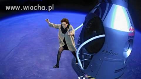 Niczym Felix Baumgartner