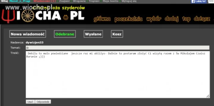 Dyzio przedawkował koks