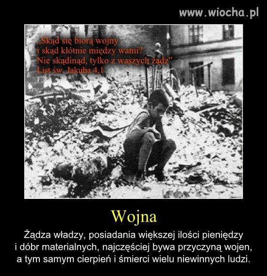 Wojna - przyczyny