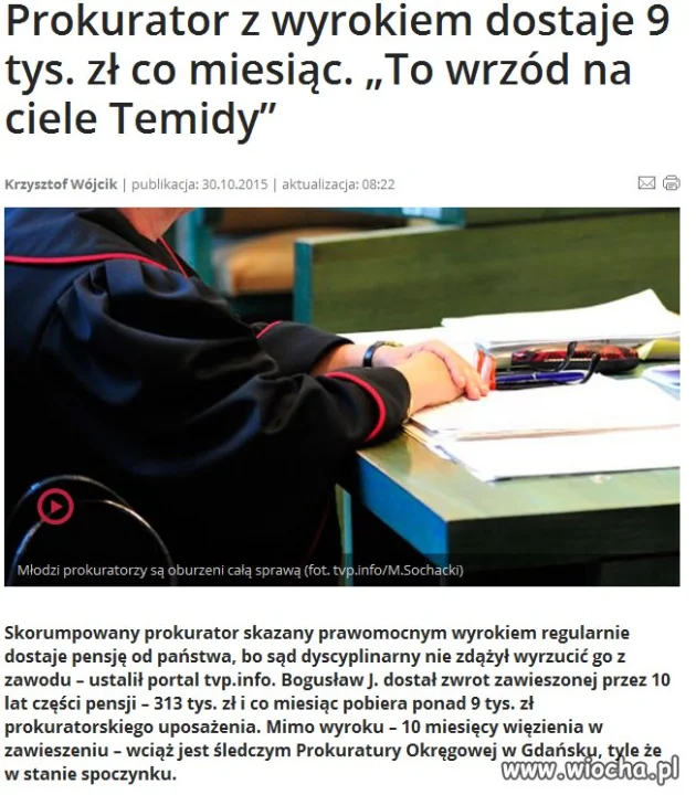Dostaje pensję od Państwa? Od kogo?!