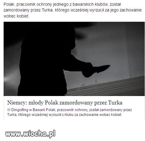 Zabity Polak przez islamistę! A co robi reszta 