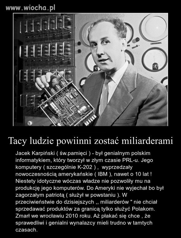 Niestety nie w Polsce
