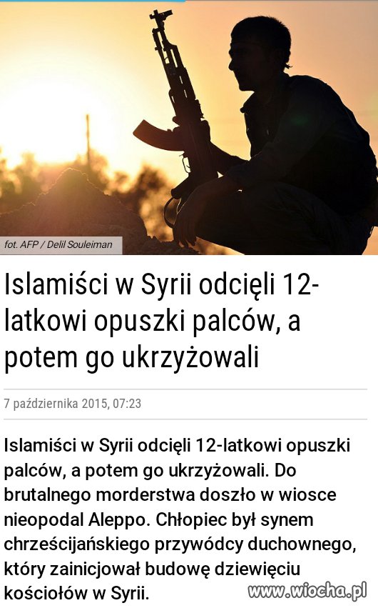 To straszne...