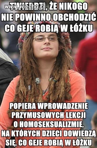 Lewacki tok "myślenia"