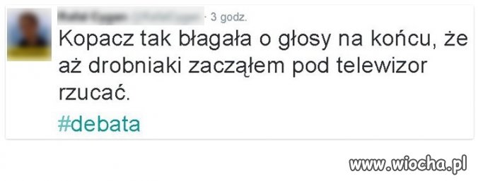 I ten jej "płaczliwy głos" 