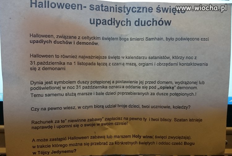 Święto Szatana...