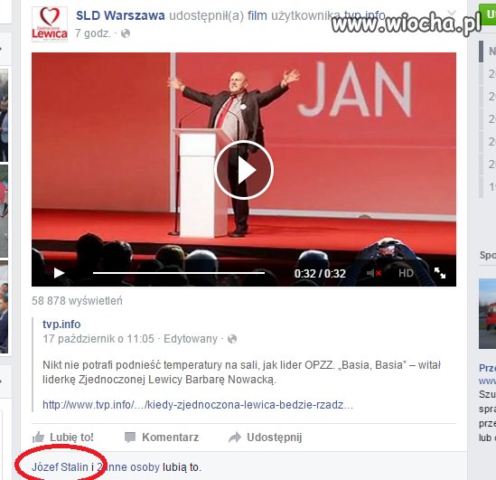Józef Stalin także lubi SLD