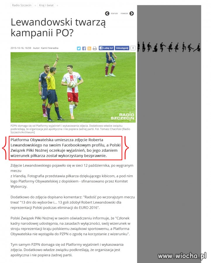 Platfusy umieszczają zdjęcie . . .