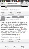 Wzięte ze strony głównej Facebooka...