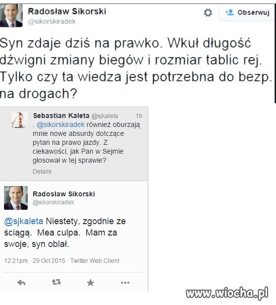 To Radzio załatwił...