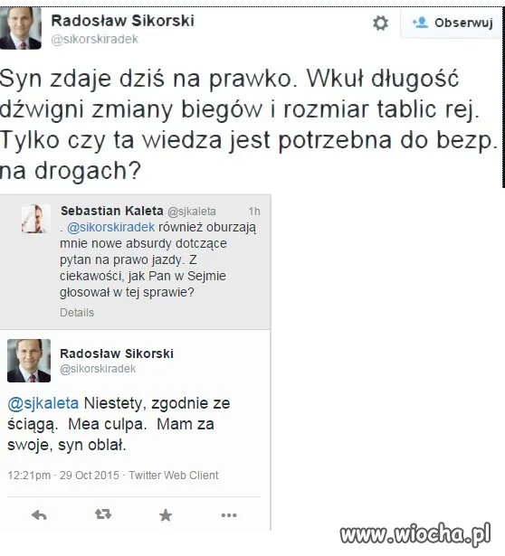 To Radzio załatwił...