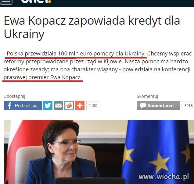 Polska bogaty kraj. Pożycza 1 mld EURO i rozdaje!