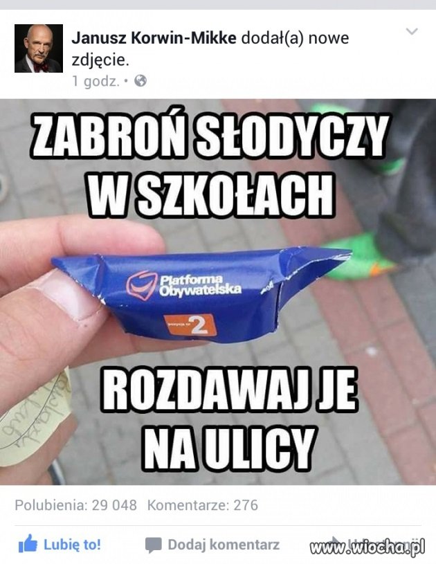 PO i słodycze