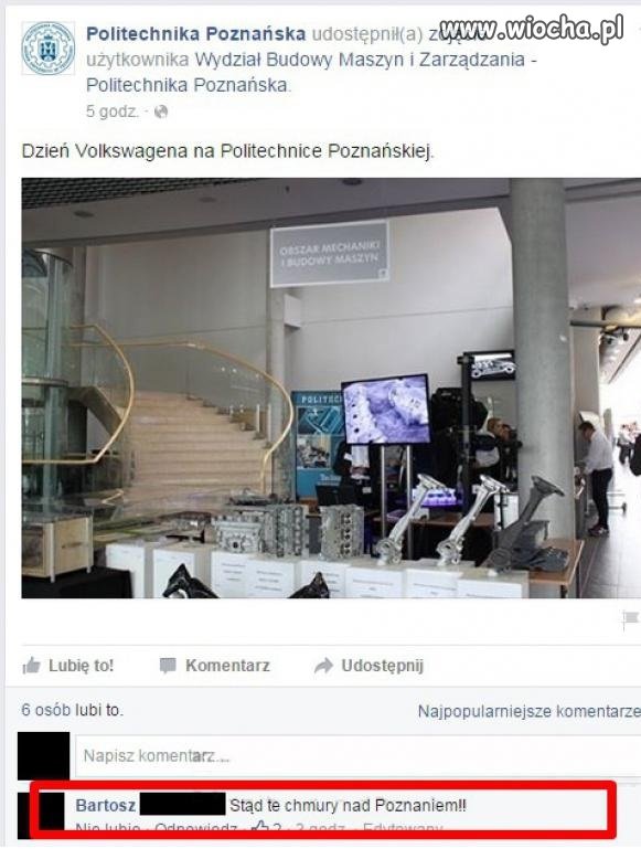 Tymczasem na Politechnice Poznańskiej