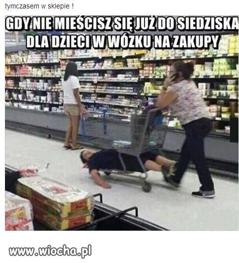 Tymczasem w sklepie .