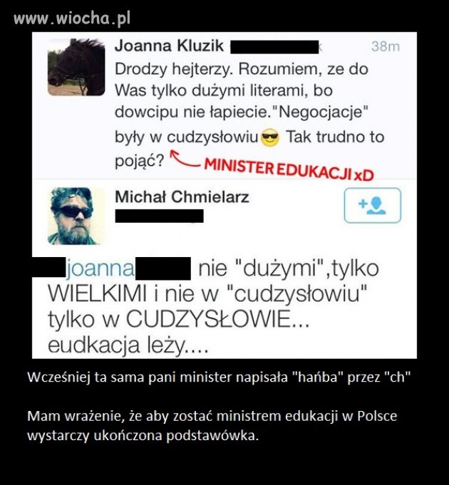Minister Edukacji