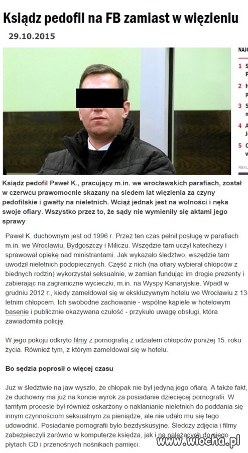 Panie Ziobro syf z własnego